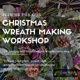 Christmas Wreath Workshop   28th November