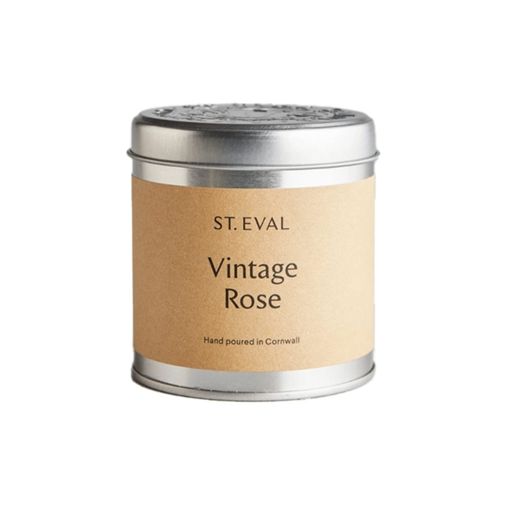 Vintage Rose Tin